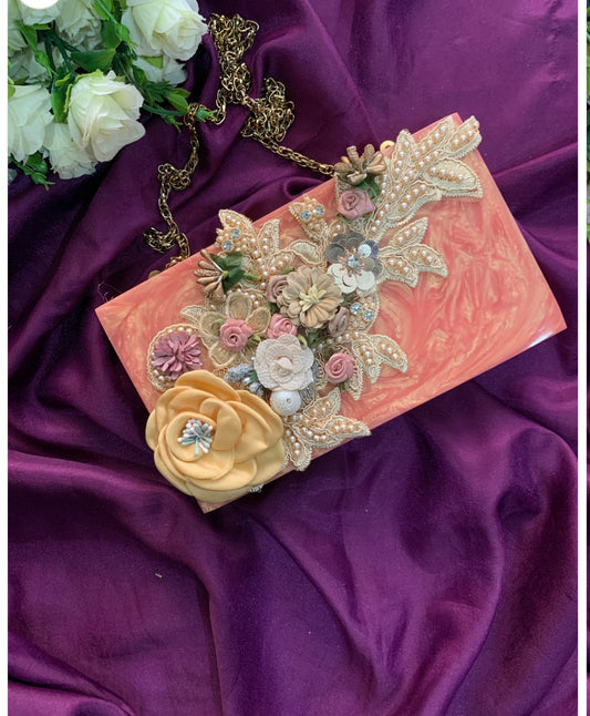Resin Clutch Bag