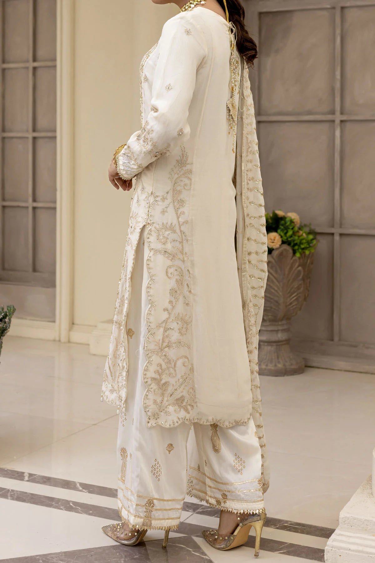 Chiffon 3 Piece Dress