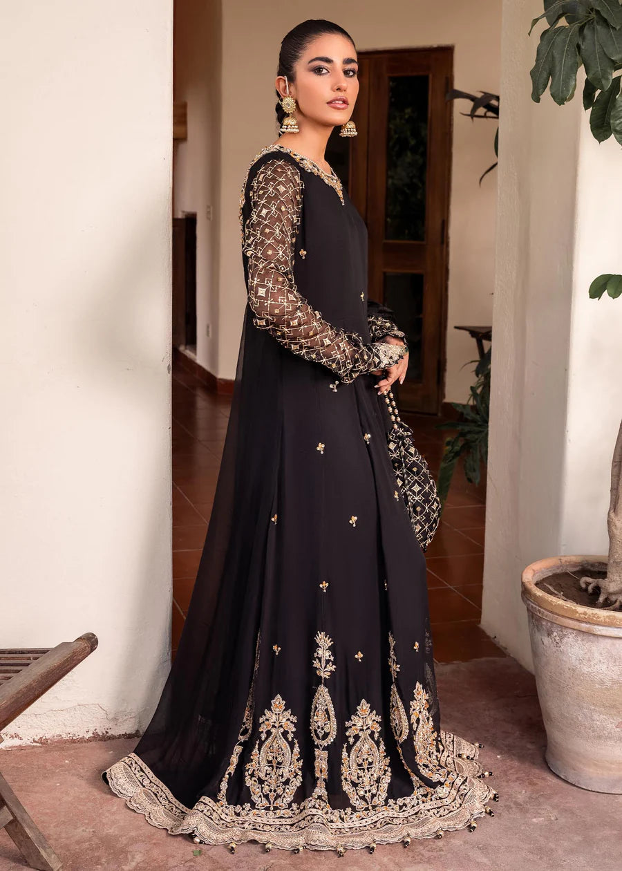 Black Maxi 3 piece dress