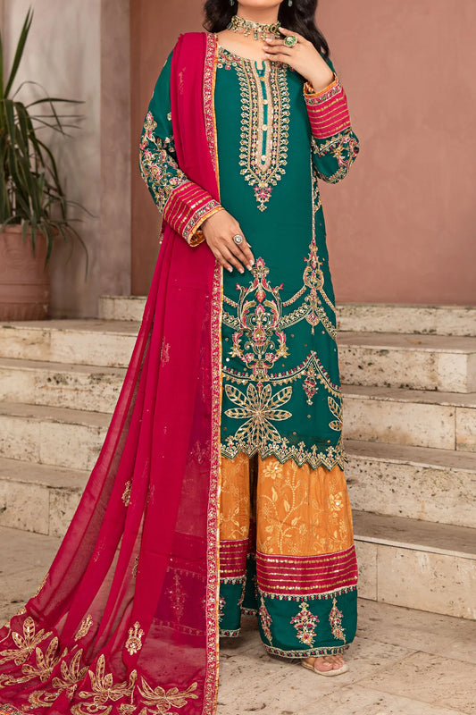 Chiffon Sharara Suit