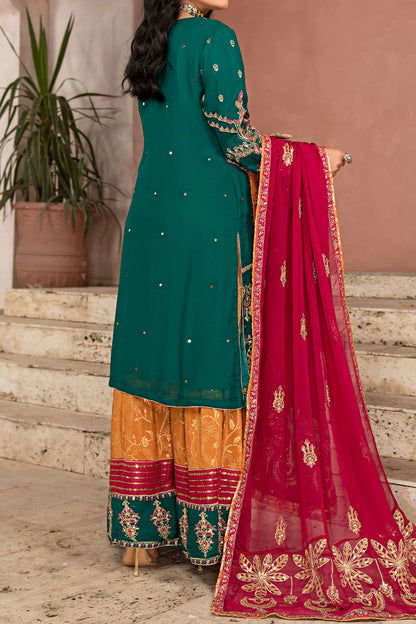 Chiffon Sharara Suit