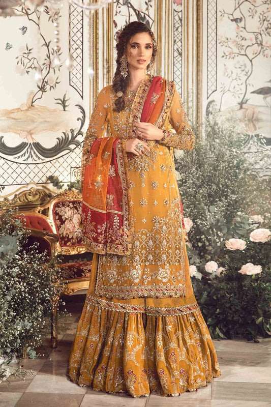 Long Shirt Gharara Suit
